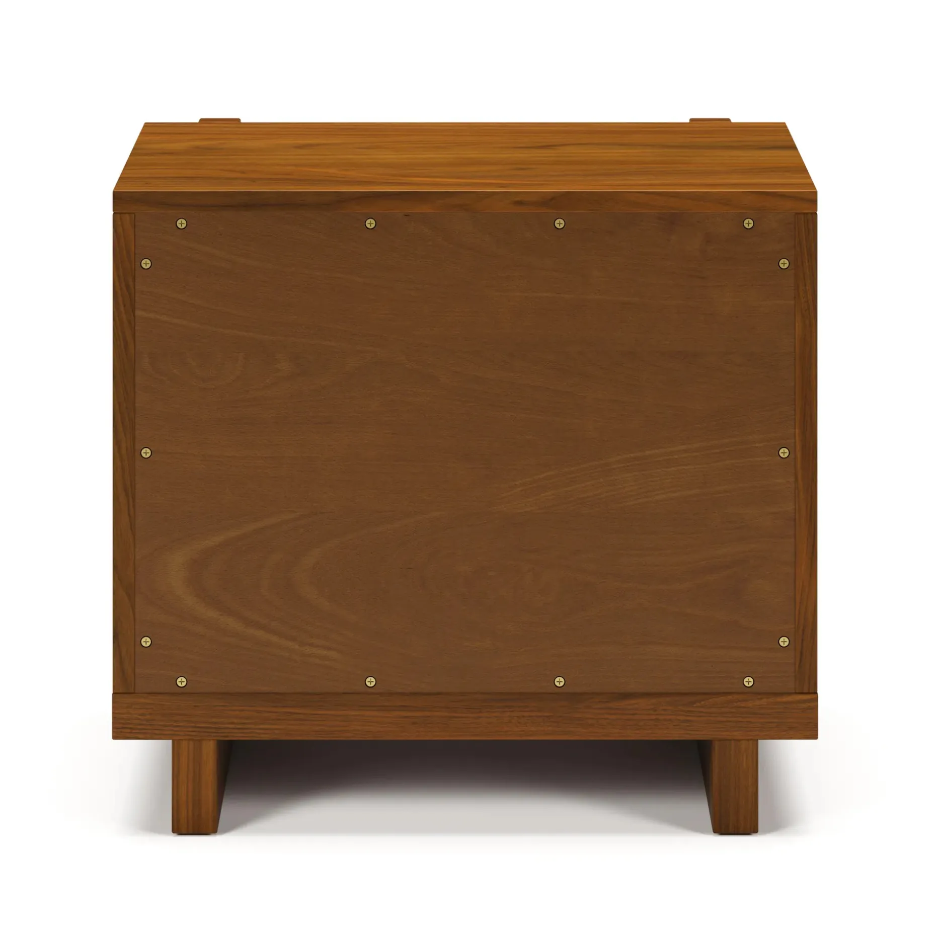 Ayra 2-Drawer Nightstand - Walnut
