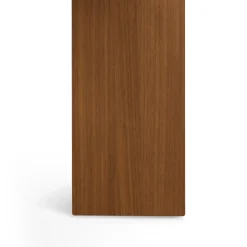 Ayra King Bed and Nightstand Set - Walnut