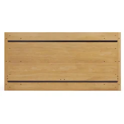 Ayra King Bed - Natural Oak