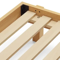 Ayra King Bed - Natural Oak