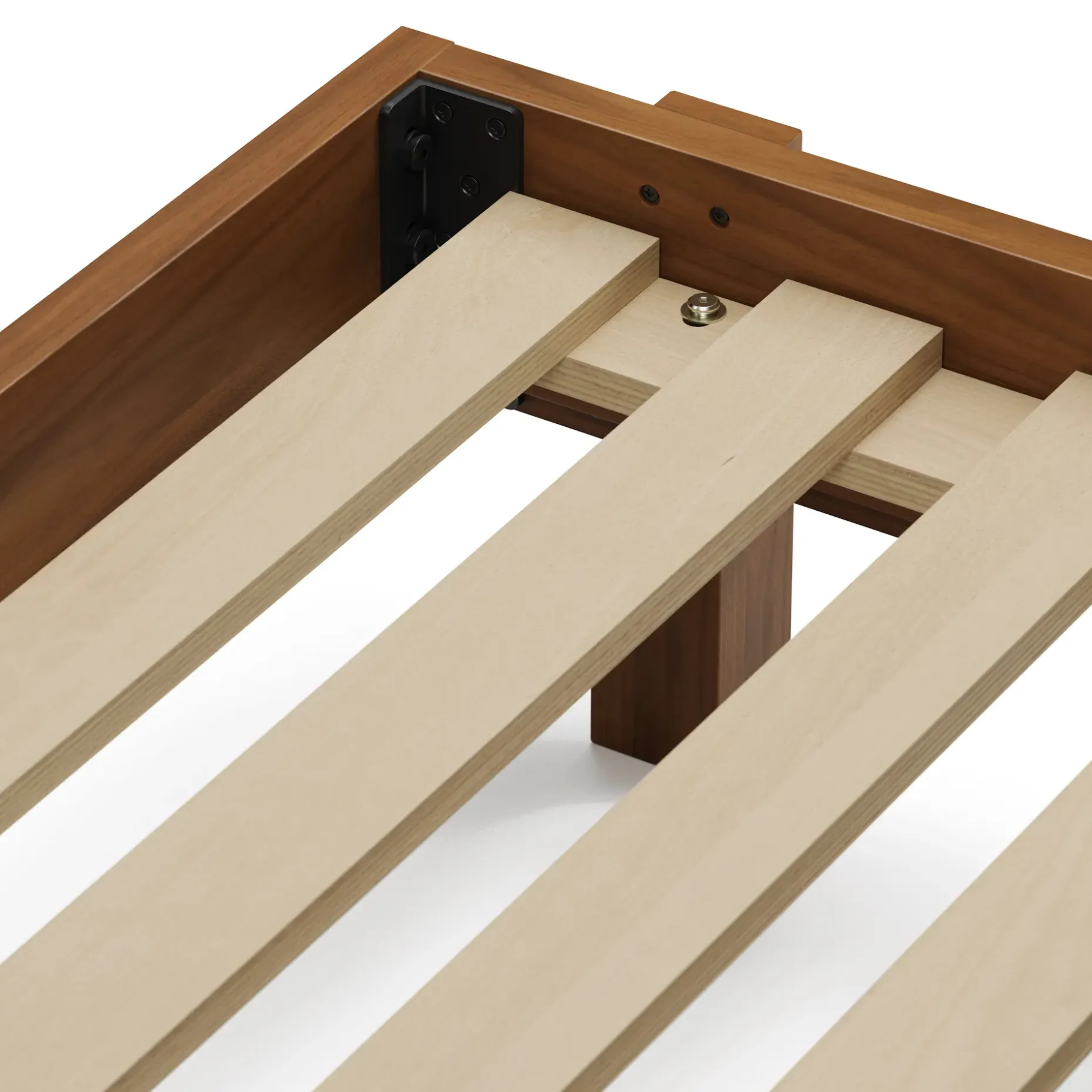Ayra King Bed - Walnut