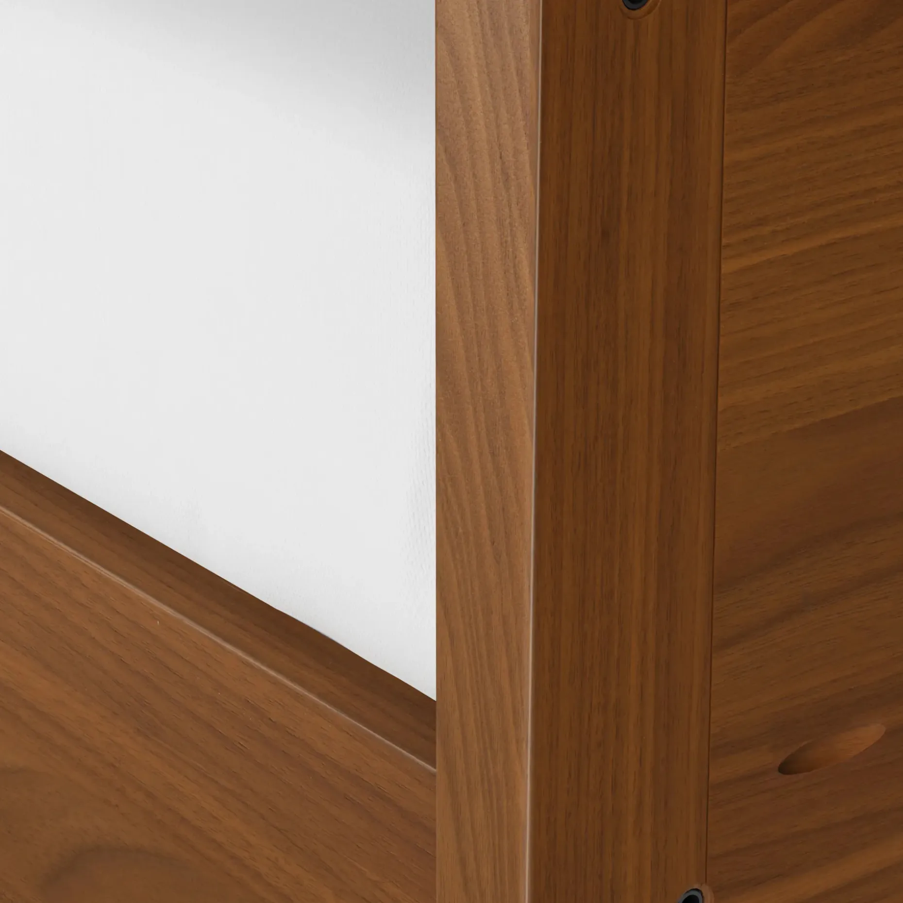 Ayra King Bed - Walnut