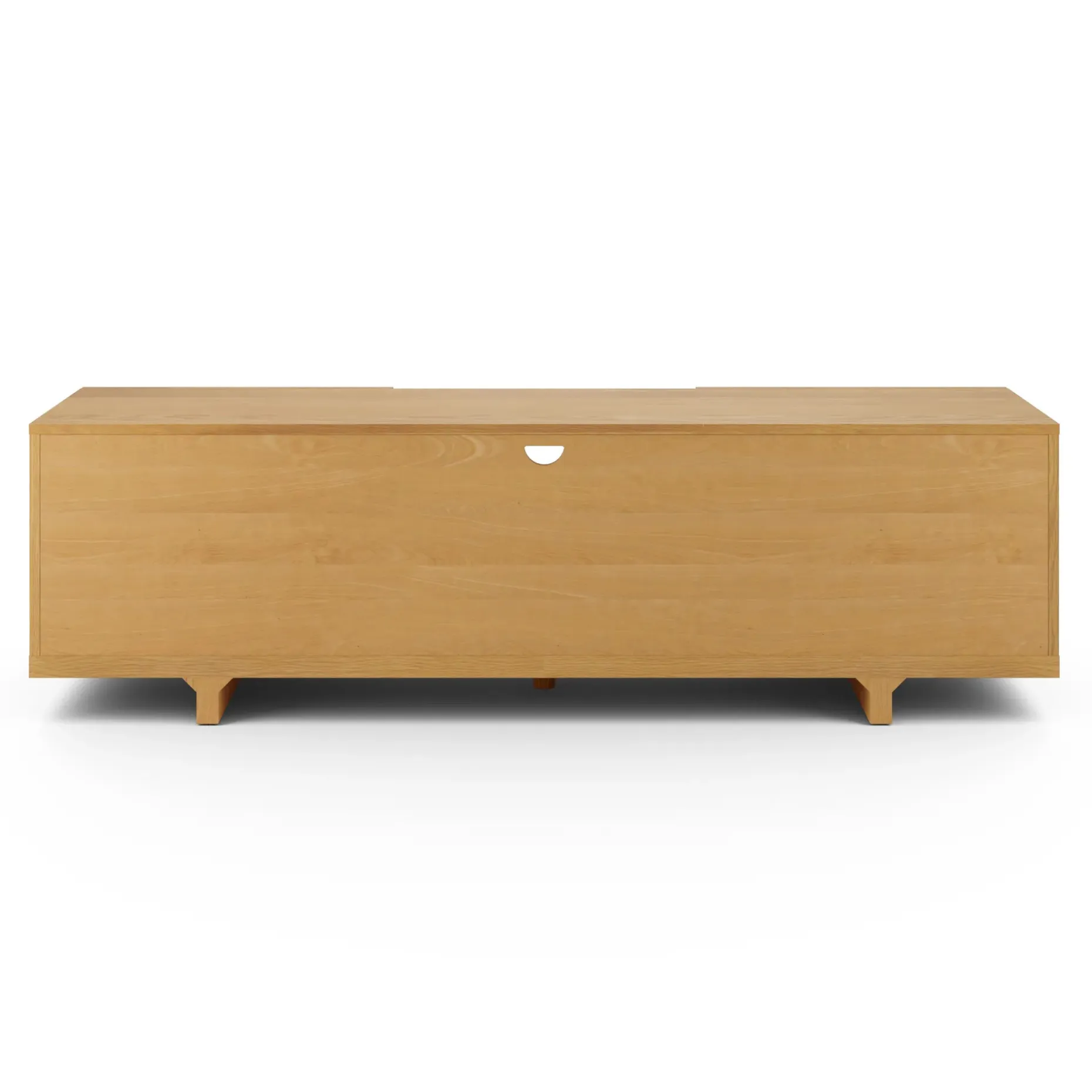 Ayra 70" Media Unit - Natural Oak