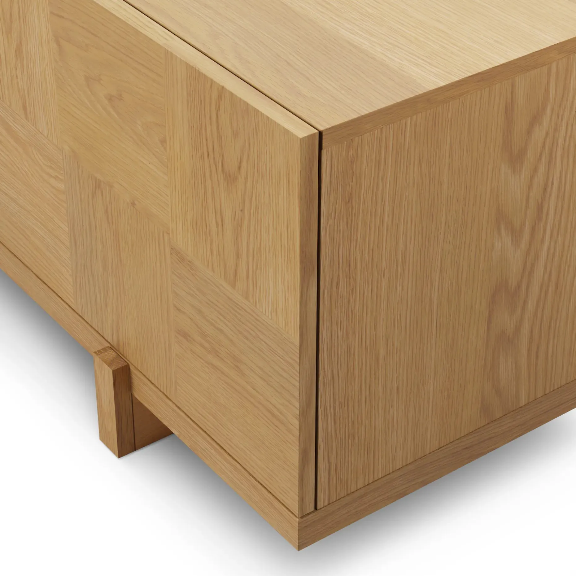 Ayra 70" Media Unit - Natural Oak