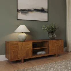 Ayra 70" Media Unit - Walnut