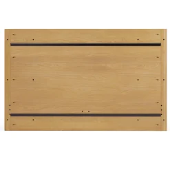 Ayra Queen Bed - Natural Oak