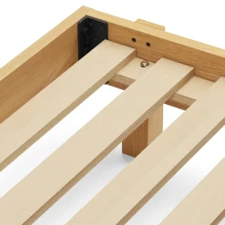 Ayra Queen Bed - Natural Oak