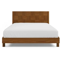 Ayra Queen Bed - Walnut
