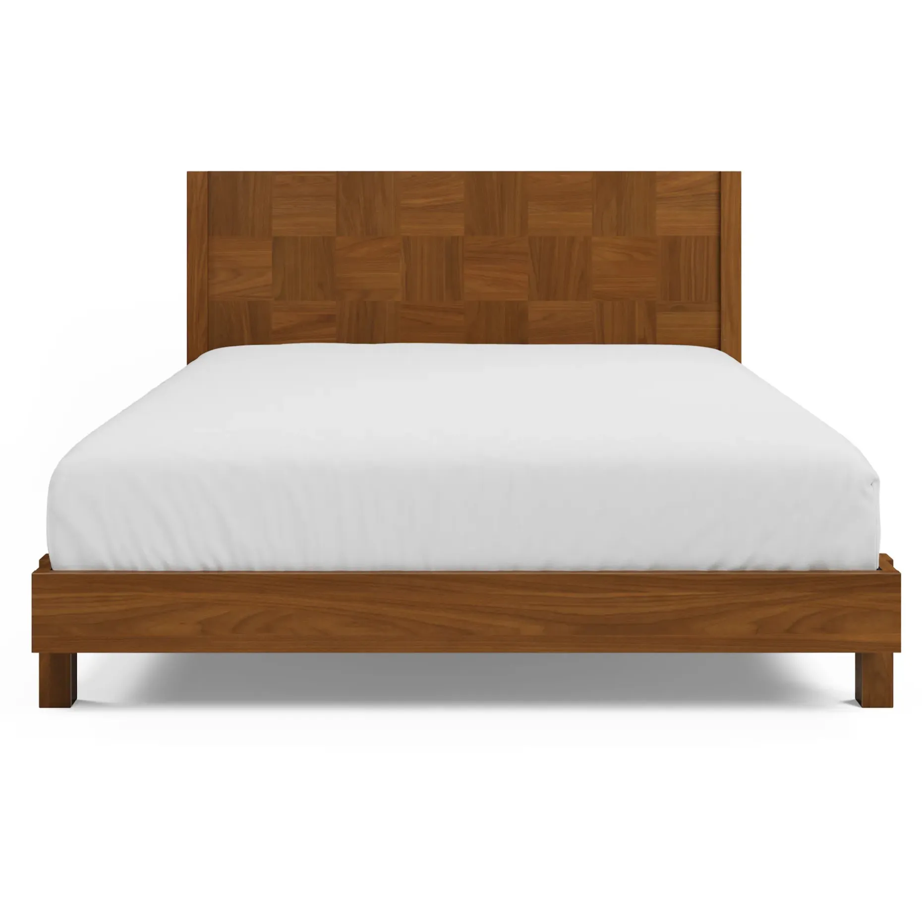 Ayra Queen Bed - Walnut