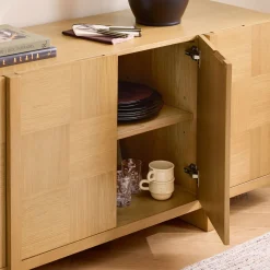 Ayra 66" Sideboard - Natural Oak