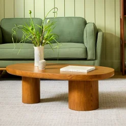 Baarlo 46" Coffee Table - Smoked Oak