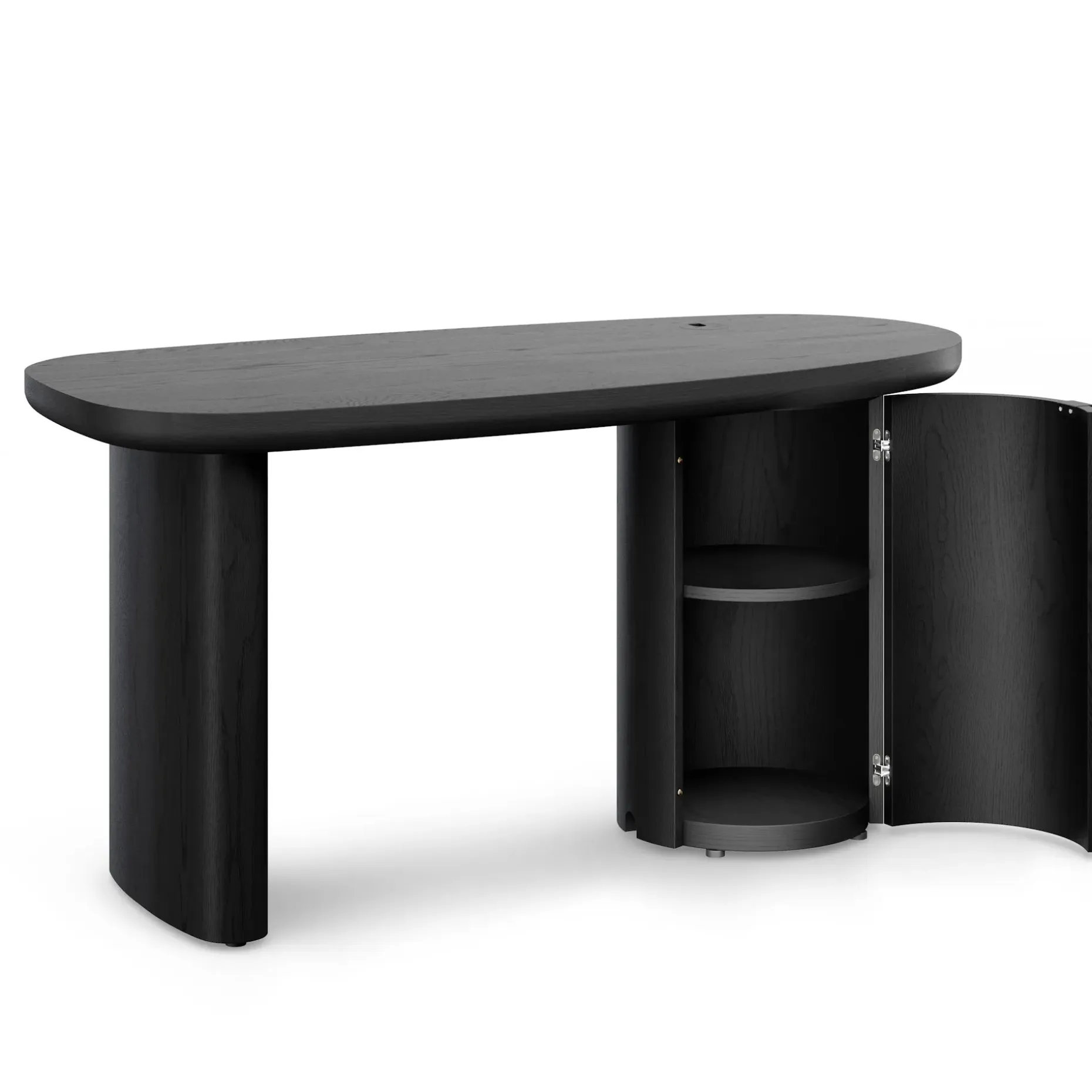 Baarlo 58.5" Desk - Black
