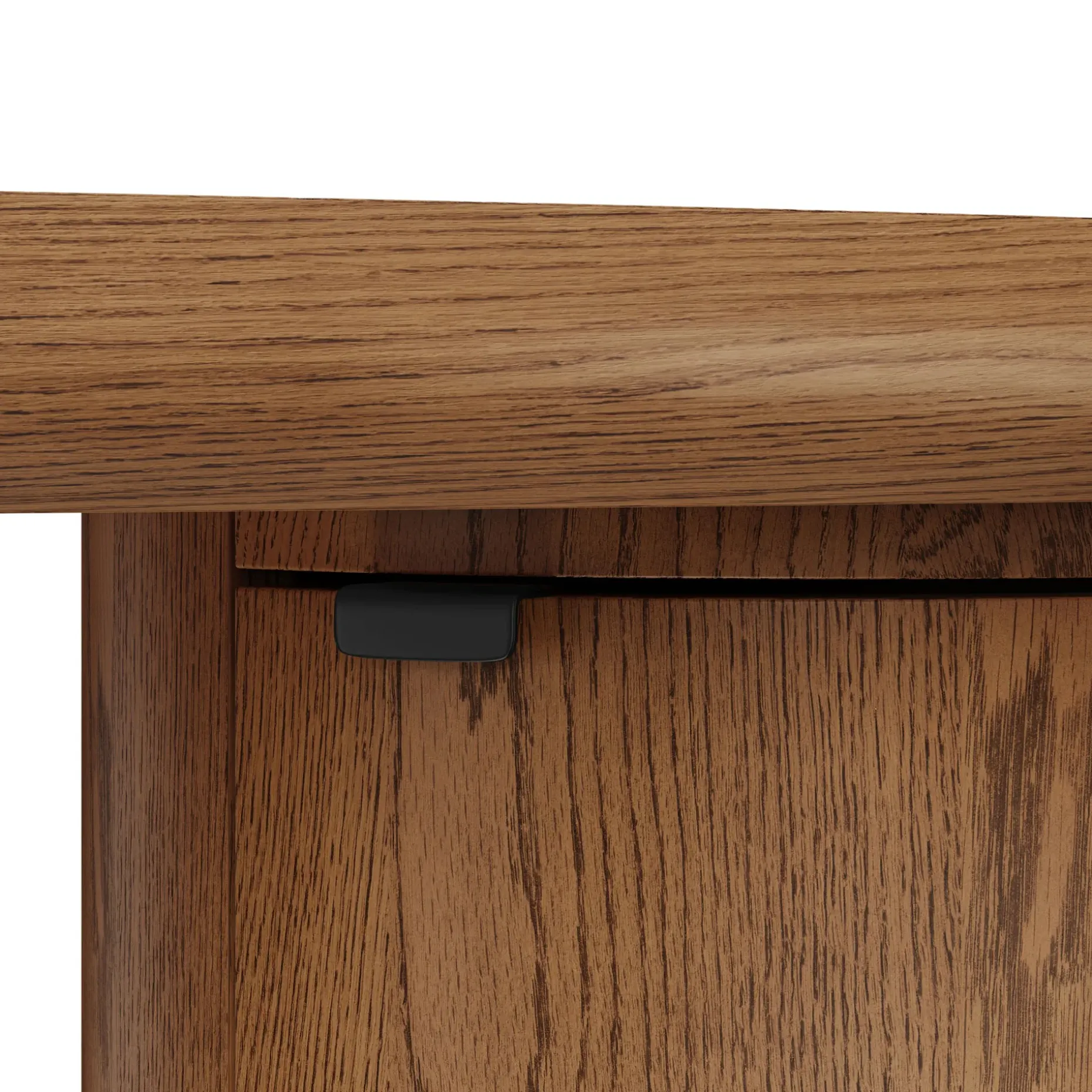 Baarlo 58.5" Desk - Smoked Oak