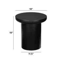Baarlo Side Table - Black