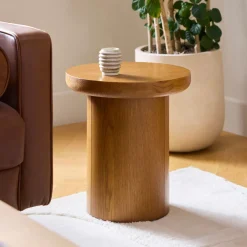 Baarlo Side Table - Smoked Oak