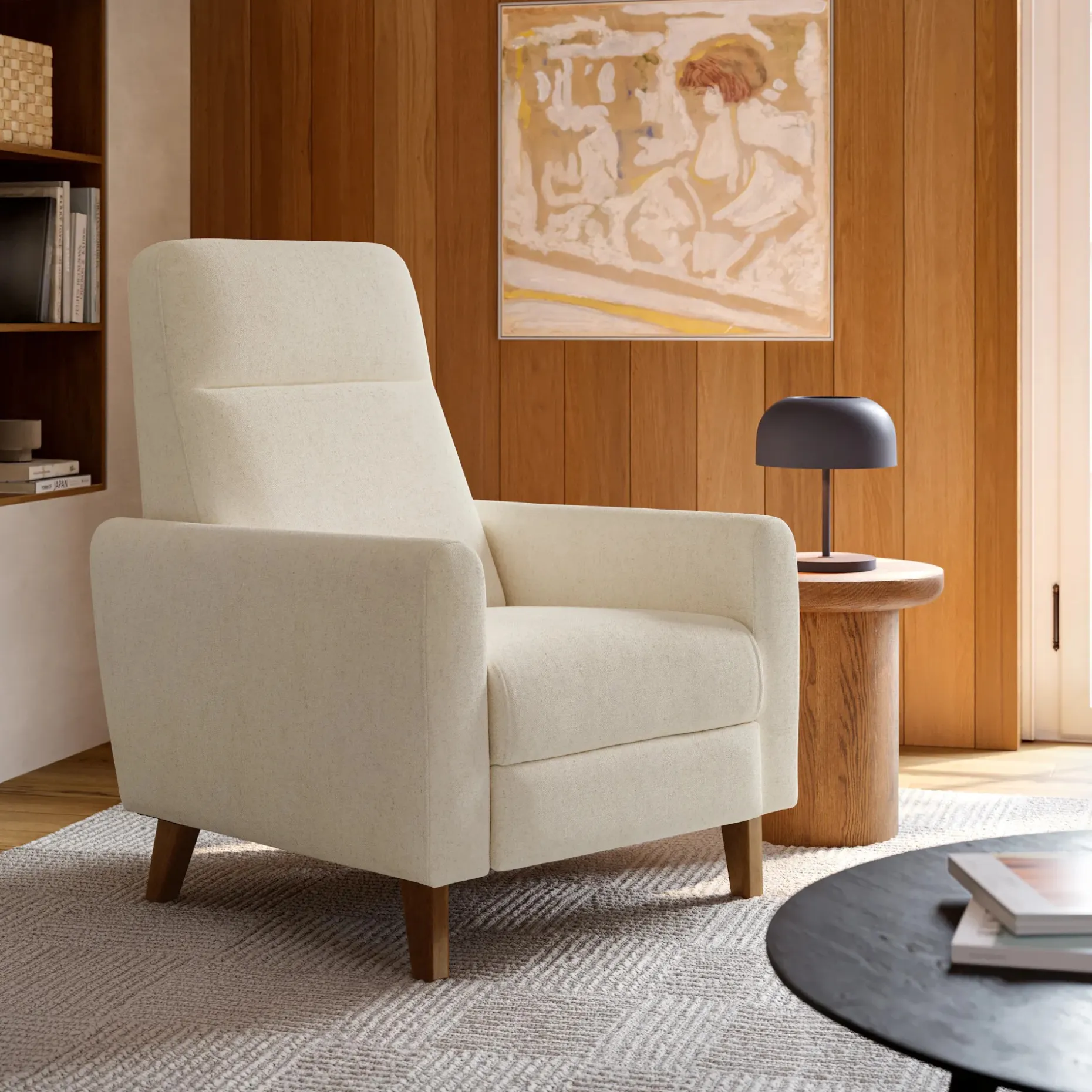 Baarlo Side Table - Smoked Oak
