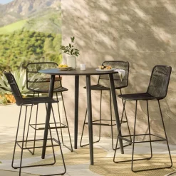 Ballo Outdoor Bar Table - Black