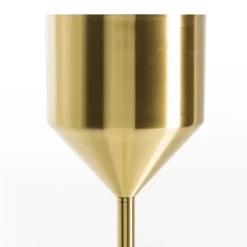 Barbell Floor Lamp - Brass