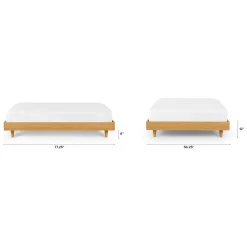 Basi Full Bed Frame - Oak
