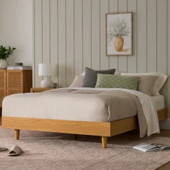 Basi Full Bed Frame - Oak