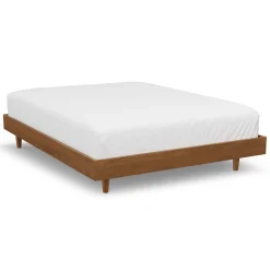 Basi Full Bed Frame - Smoked Oak
