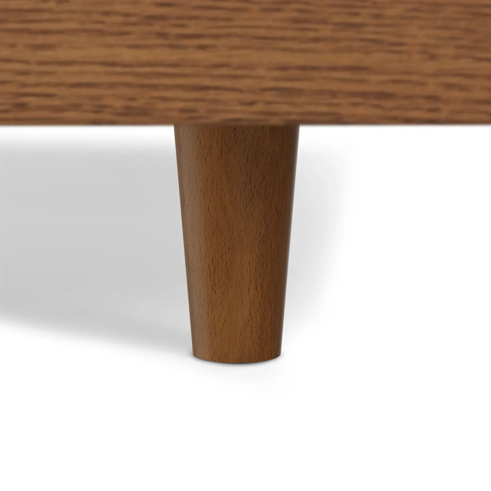 Basi Full Bed Frame - Smoked Oak
