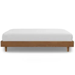 Basi Full Bed Frame - Smoked Oak