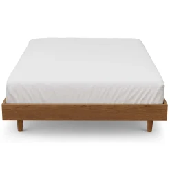 Basi Full Bed Frame - Smoked Oak