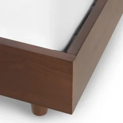 Basi Full Bed Frame - Walnut