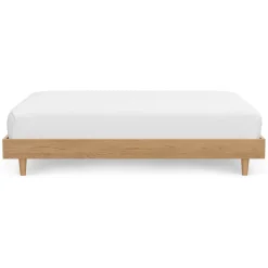 Basi Full Bed Frame - White Oak