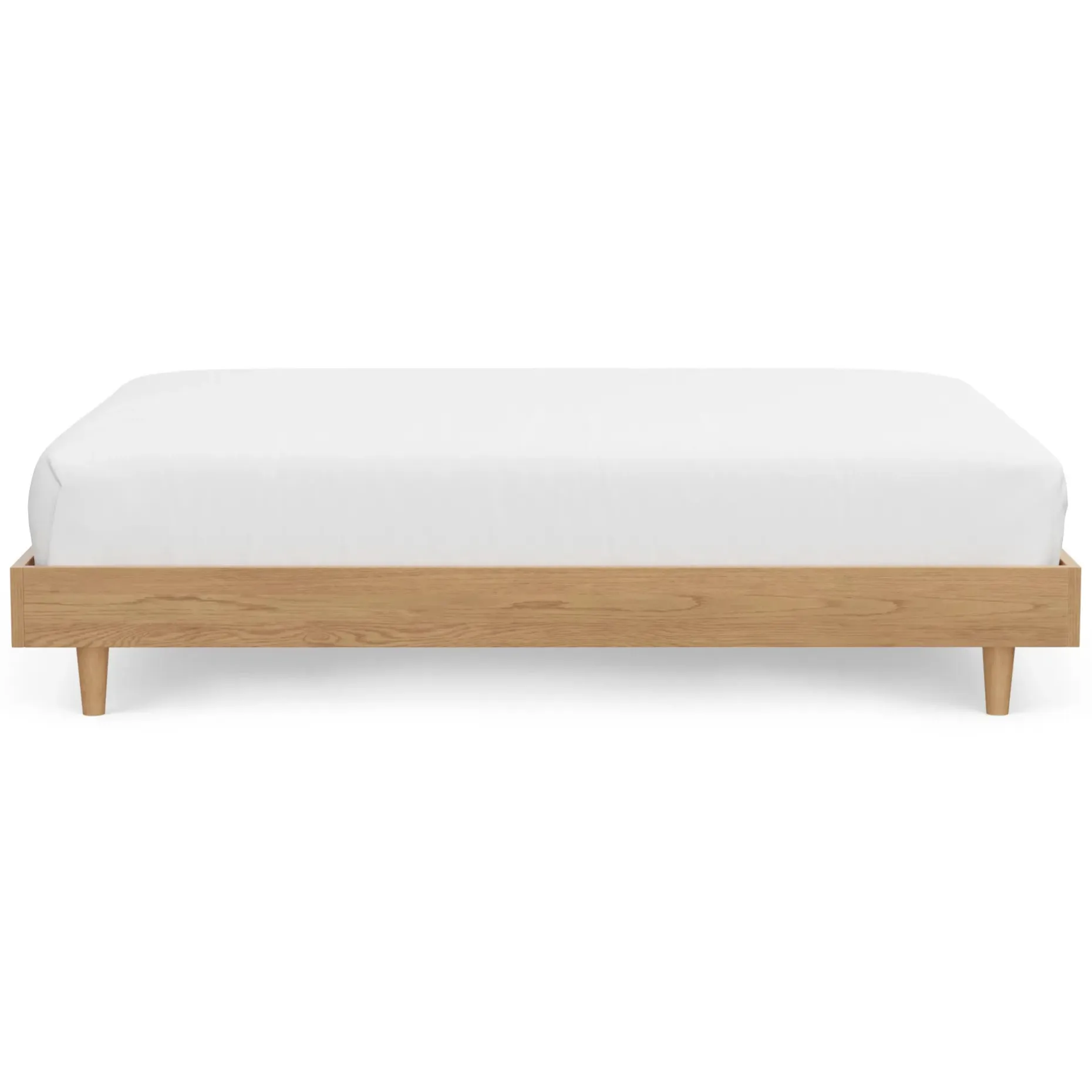 Basi Full Bed Frame - White Oak