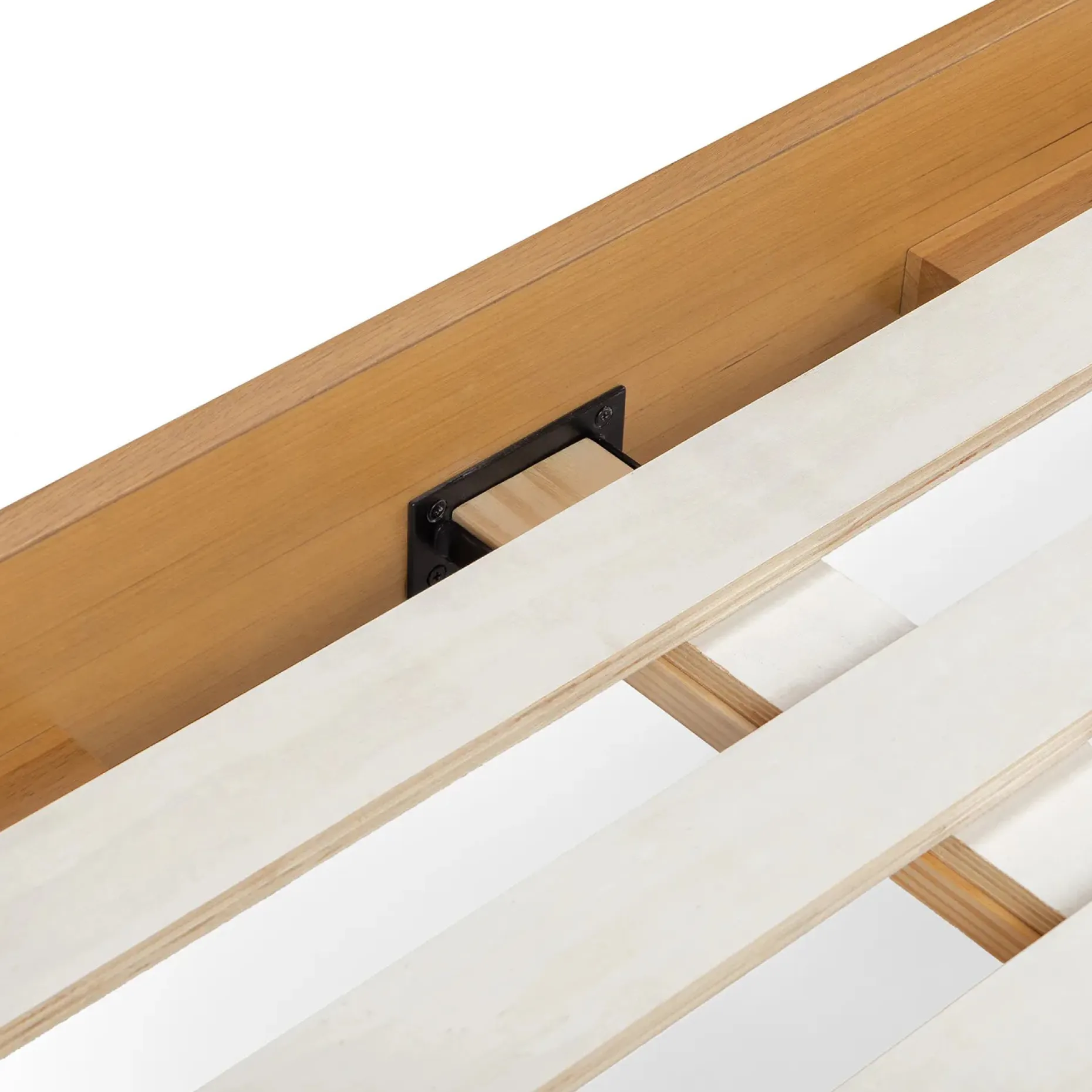 Basi King Bed Frame - Oak