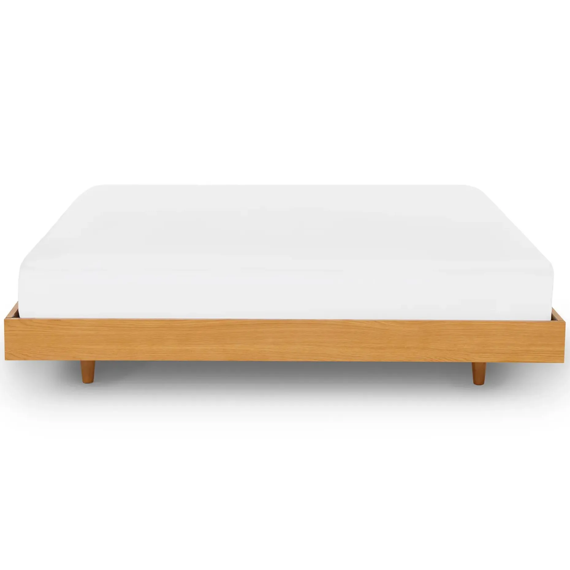 Basi King Bed Frame - Oak