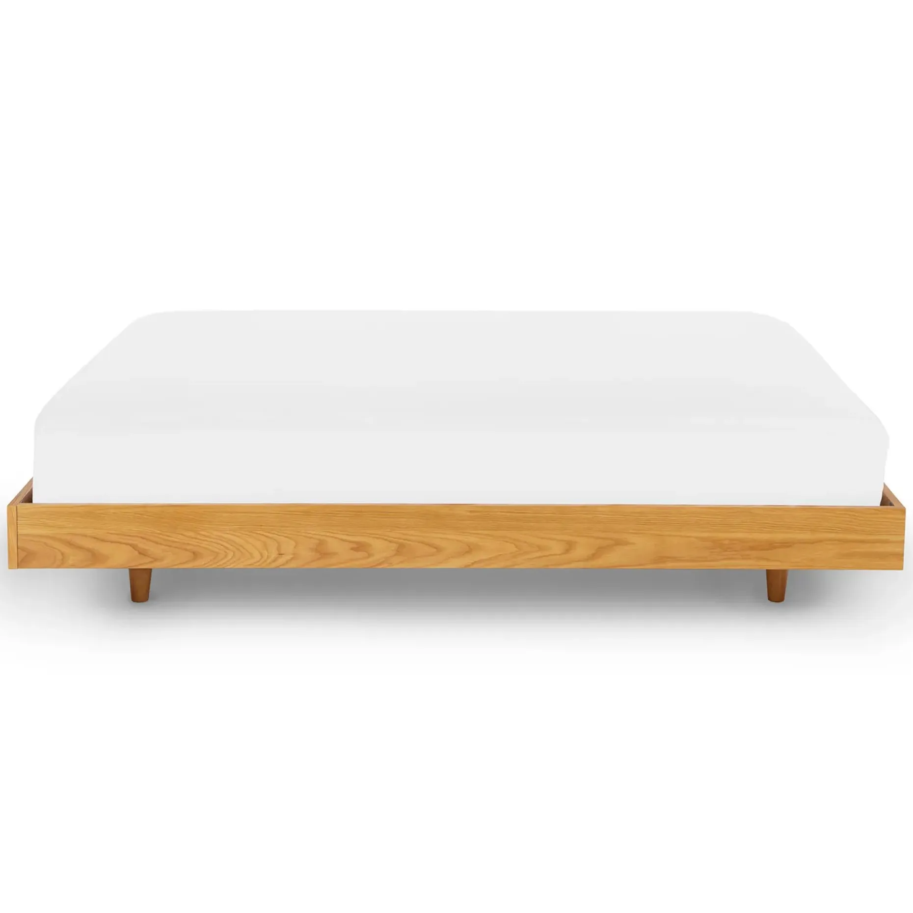 Basi King Bed Frame - Oak