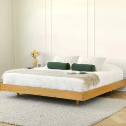Basi King Bed Frame - Oak
