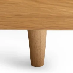 Basi King Bed Frame - Oak