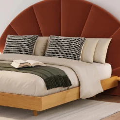 Basi King Bed Frame - Oak