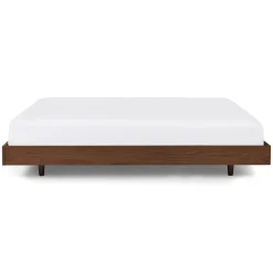 Basi King Bed Frame - Walnut