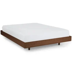 Basi King Bed Frame - Walnut