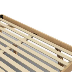 Basi King Bed Frame - White Oak