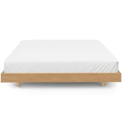 Basi King Bed Frame - White Oak