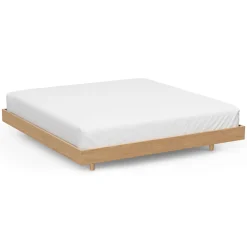 Basi King Bed Frame - White Oak