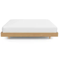 Basi King Bed Frame - White Oak