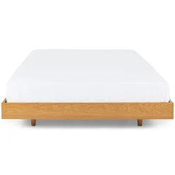 Basi Queen Bed Frame - Oak