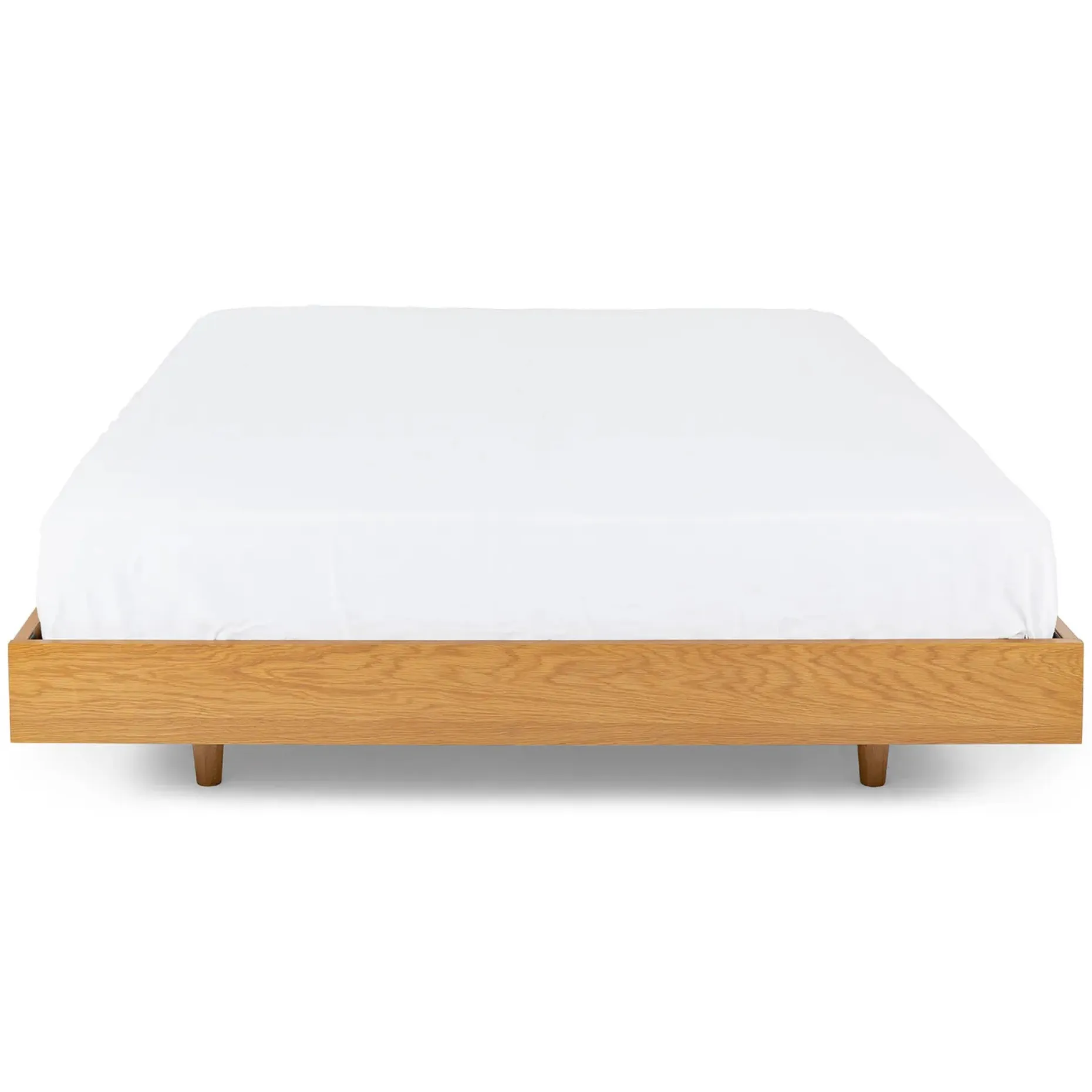 Basi Queen Bed Frame - Oak