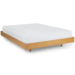Basi Queen Bed Frame - Oak