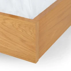 Basi Queen Bed Frame - Oak