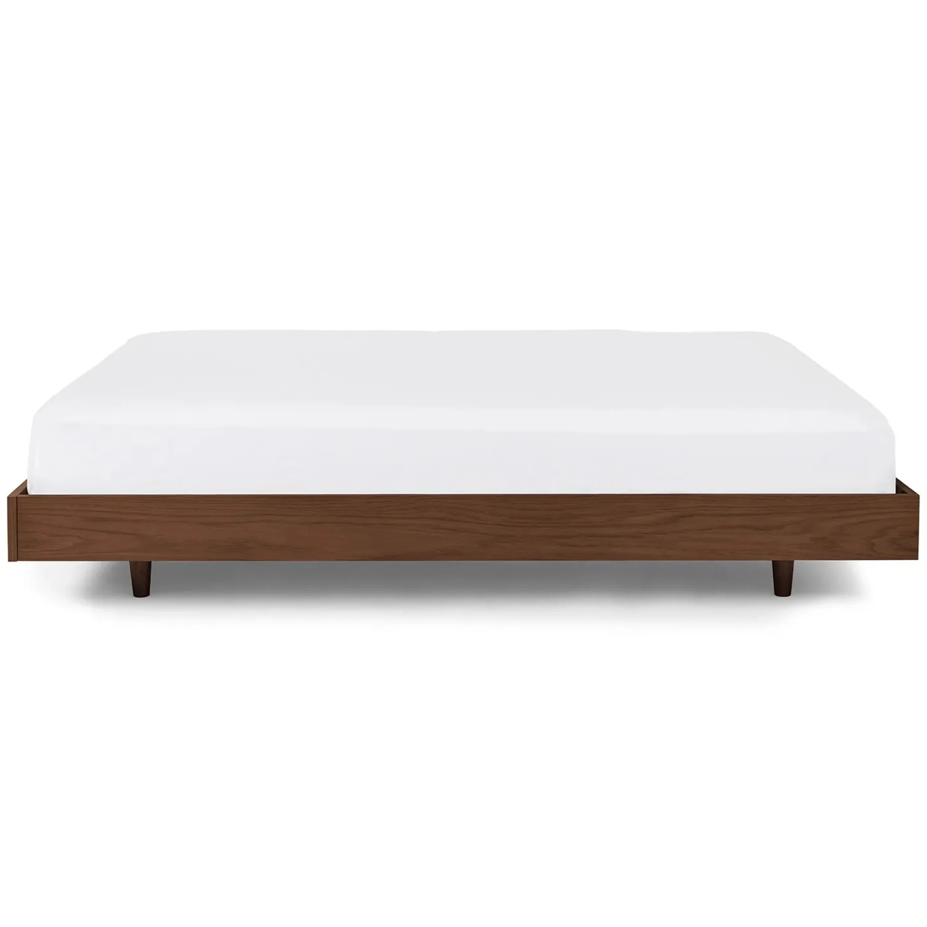 Basi Queen Bed Frame - Walnut