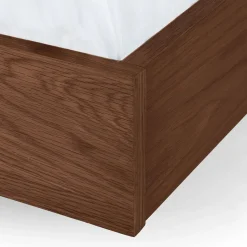 Basi Queen Bed Frame - Walnut