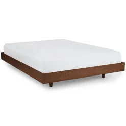 Basi Queen Bed Frame - Walnut